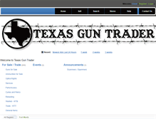 Tablet Screenshot of fort-worth.texasguntrader.com