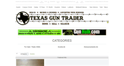 Desktop Screenshot of houston.texasguntrader.com