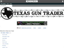 Tablet Screenshot of dallas.texasguntrader.com