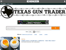 Tablet Screenshot of odessa.texasguntrader.com